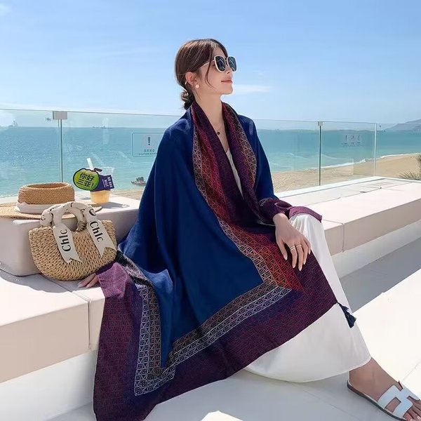 Premium Print Tassel Scarves