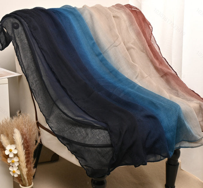 2026 Gradient Ice Scarf