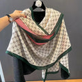 Colorful printed viscose hijab