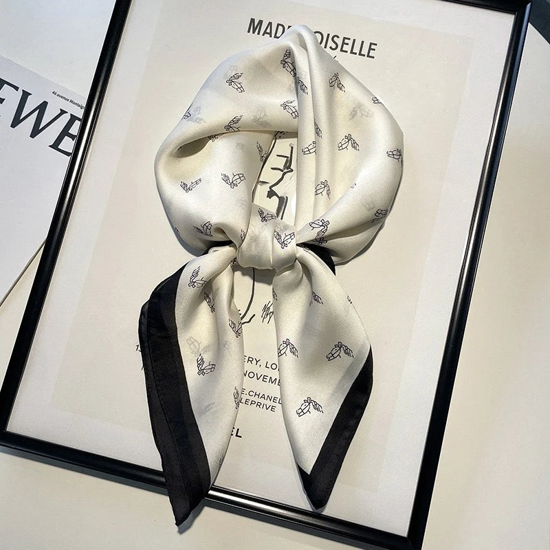 Sophisticated white scarf / hijab