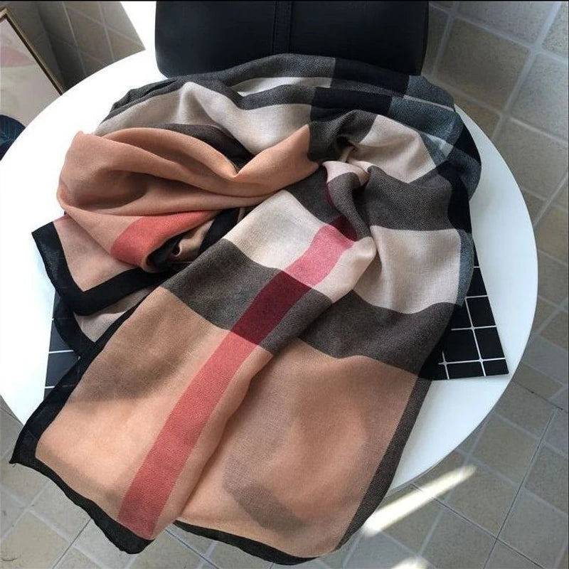 Colorful viscose cotton hijab/orna