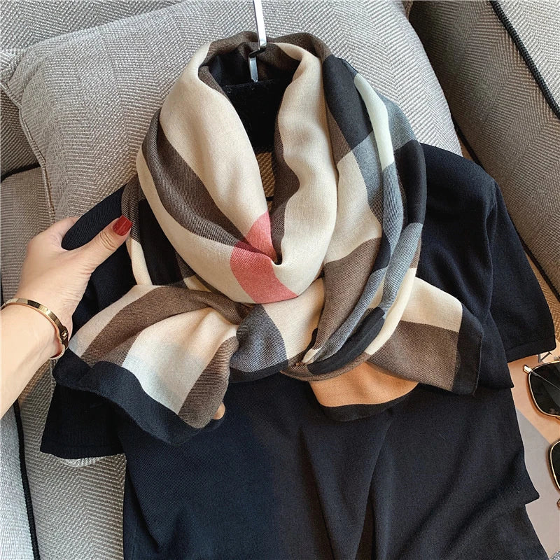 Colorful viscose cotton hijab/orna