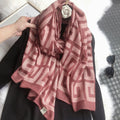 Brick red color cotton hijab / scarf