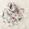 Multicoloured soft cotton tassel  hijab/orna