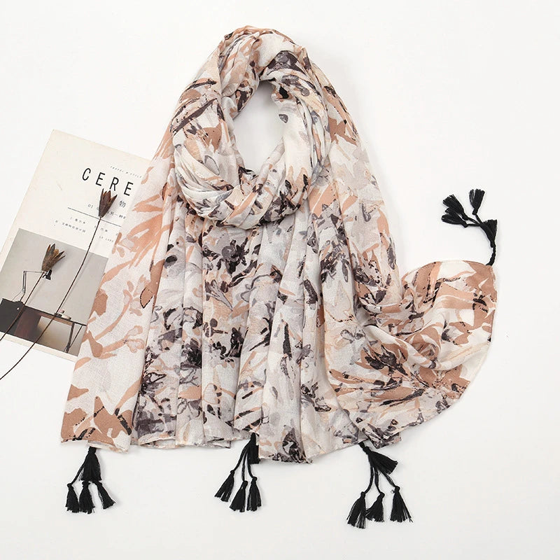 Stylish Gray Color Soft Cotton Hijab
