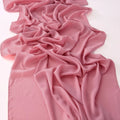 Pretty pink colour chiffon long hijab / orna