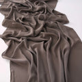Classy brown color chiffon long scarf