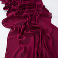 Gorgeous Maroon Color Chiffon Hijab