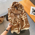 Imported caramel color soft cotton hijab / orna