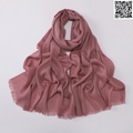 Stylish Soft Antique Rose Bamboo Cotton Hijab / Orna