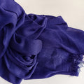 Dark Grape Color Imported Super Soft Breathable Long Rayon Cotton Hijab / Orna