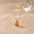 Classy Champagne Color Neckpiece