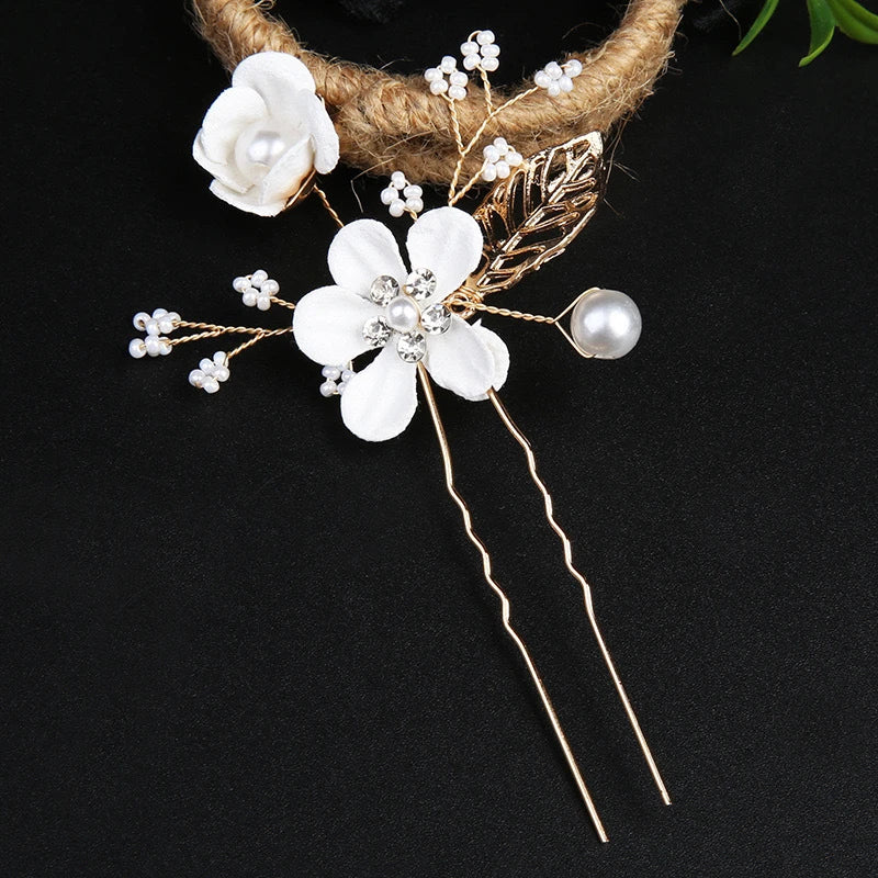 Classy bridal headband