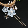 Floral  rhinestone headband