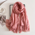 Pretty Dusty Rose Imported Super Soft Big Size Summer Friendly Cotton Hijab / Orna