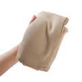 Lovely Cream Beige Super Soft Big Size Imported Crepe Rayon Cotton Hijab / Orna