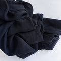 Elegant black colour soft rayon cotton extra large hijab/orna