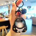 Black color adorable bag pendant