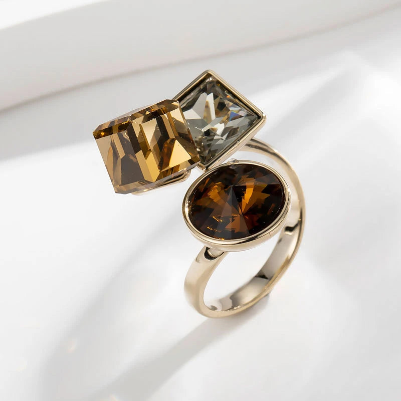 Stainless Steel Shiny Imported Adjustable Ring