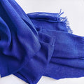 Elegant Deep Royal Blue Super Soft Big Size Imported Rayon Cotton Hijab / Orna