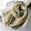 Classy avocado gradient color hijab / orna