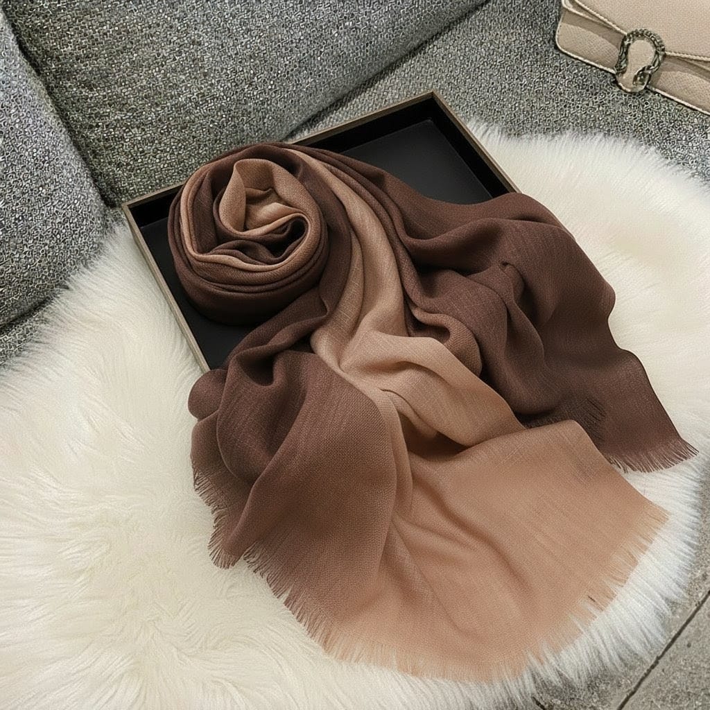 Imported Bamboo Cotton Long Scarf / Orna