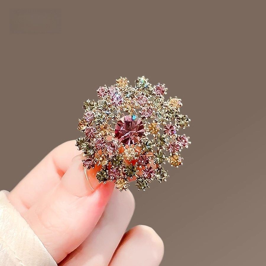 Colorful Dandelion Imported Brooch Pin