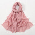 Lovely Dusty Rose Soft Long Imported  Breathable Bamboo Cotton Hijab / Orna