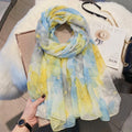 Beautiful floral printed soft long hijab / orna