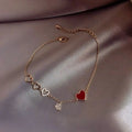 Imported Crystal Love Bracelet