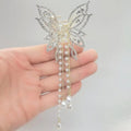 Beautiful white color claw clip