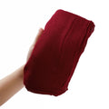 Gorgeous Wine Red Super Soft Big Size Imported Crepe Rayon Cotton Hijab / Orna
