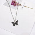 Elegant butterfly neckpiece
