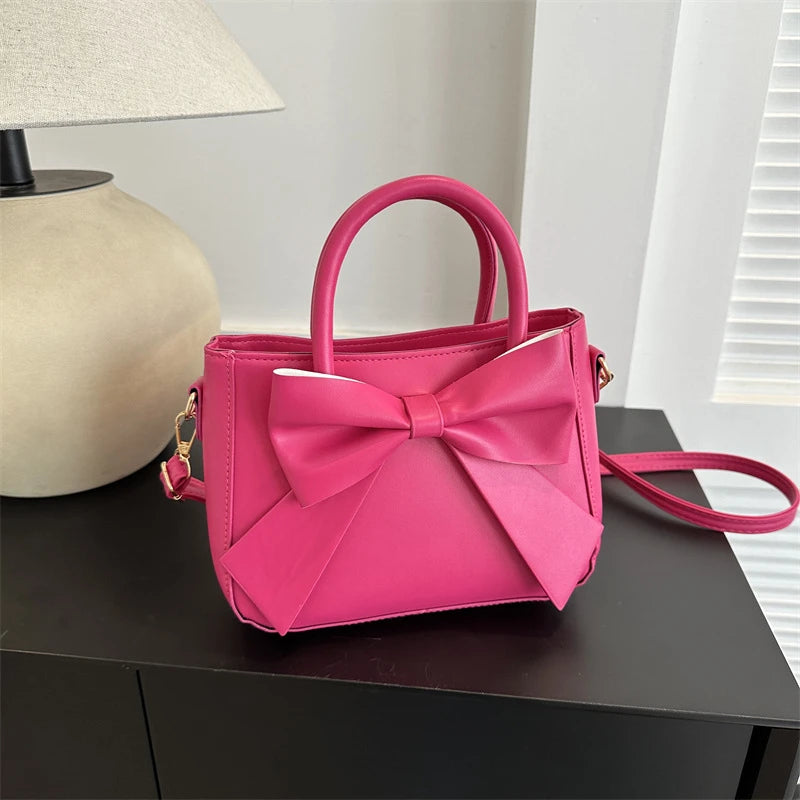 Beautiful rose pink colour shoulder bag