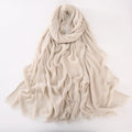 Beautiful Natural Amond Color Rayon Cotton Hijab