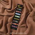 New Cross-border Printing Cover Needle Jewelry Neck Clip Oval Pin Scarf Buckle Fixed Scarf Imported Safety Pin