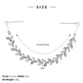 Elegant Crystal Rhinestone Faux Pearl Flower Headband