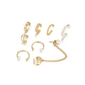 Elegant no piercing earrings set