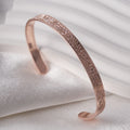 Rose Gold Ayatul Kursi Bracelet