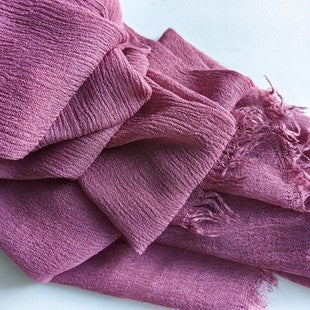 Gorgeous Onion Pink Super Soft Big Size Rayon Cotton Hijab / Orna