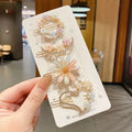 Multicoloured four pieces hair clip set
