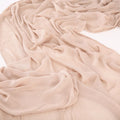 Sophisticated Natural Blush Color Super Soft Big Size Rayon Cotton Hijab / Orna