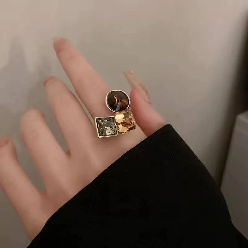 Stainless Steel Shiny Imported Adjustable Ring