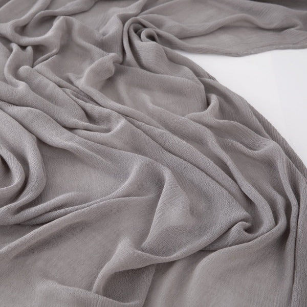 Stunning Ash Smoke Lovely Rosy Nude Color Super Soft Big Size Imported Rayon Cotton Hijab / Orna