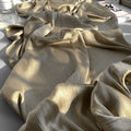 Gorgeous Champagne Color Long Crinkle Chiffon Hijab / Orna