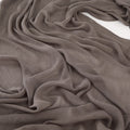 Beautiful Ash Brown Color Super Soft Big Size Imported Rayon Cotton Hijab / Orna
