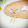 Beautiful pink colour crab clip