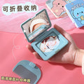 Pocket mirror with comb