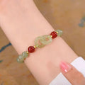 Beautiful buckle red bracelet
