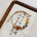 Jingdezhen Ceramic High-End Sense Adjustable Multicoloured Imported Bracelet